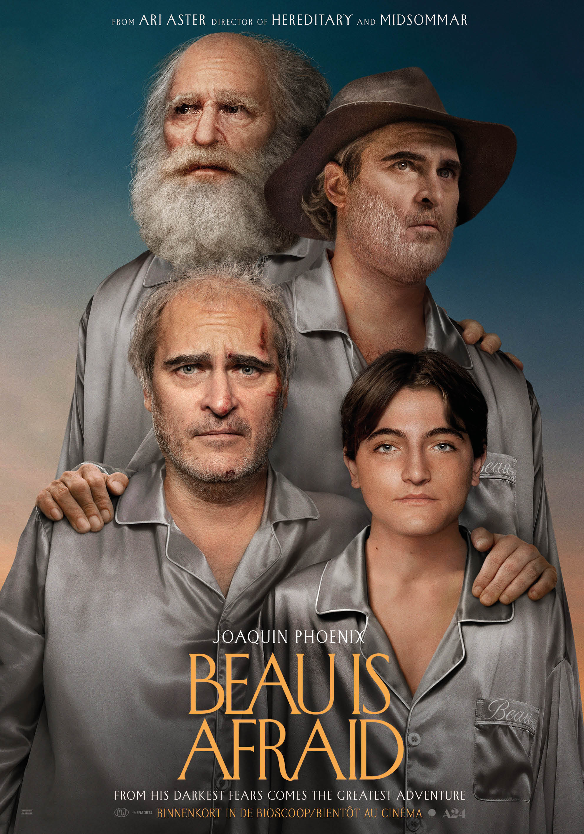 70x100 BEAU IS AFRAID BE