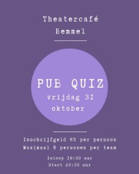 PubQuiz Theatercafé