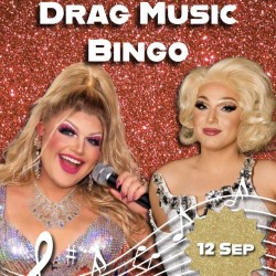 Drag Music Bingo