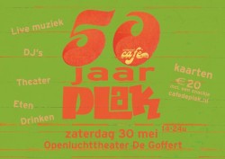 50 jaar plak