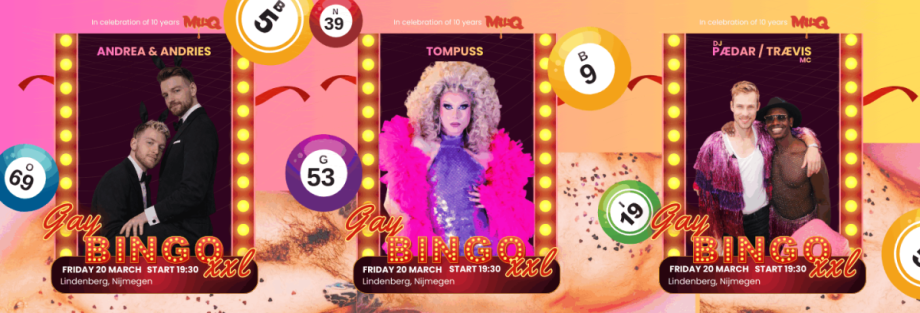 Te gast: MilQ Gay Bingo XXL