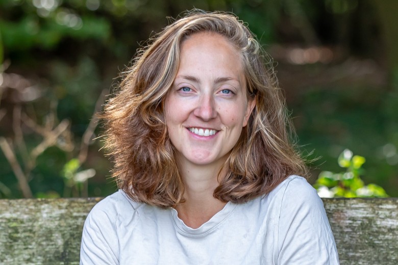 Spreker Anneloes Opperhuizen.