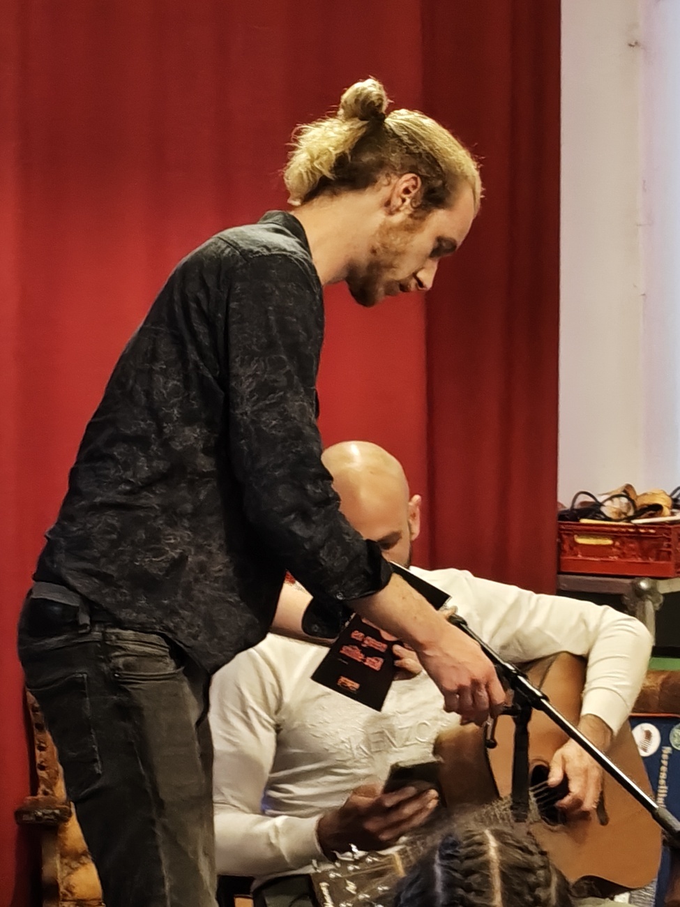 de blauwe salon Tom
