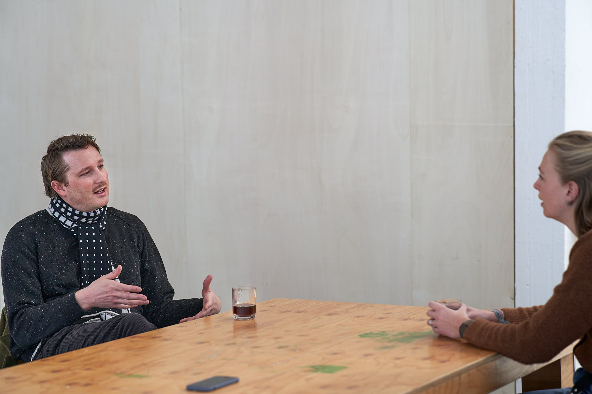 Youri Appelo in gesprek © Peter van Esch