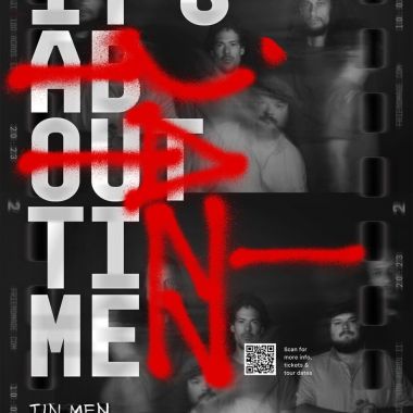 Concert van Tin Men and The Telephone in de Lindenberg