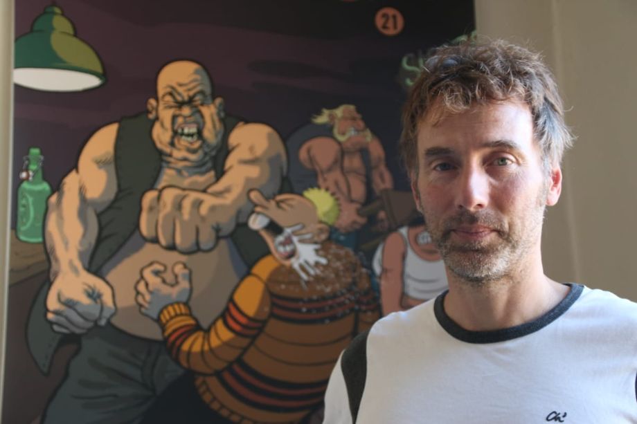 DirkJan-tekenaar Mark Retera: ‘Het is vrij zwaar werk’